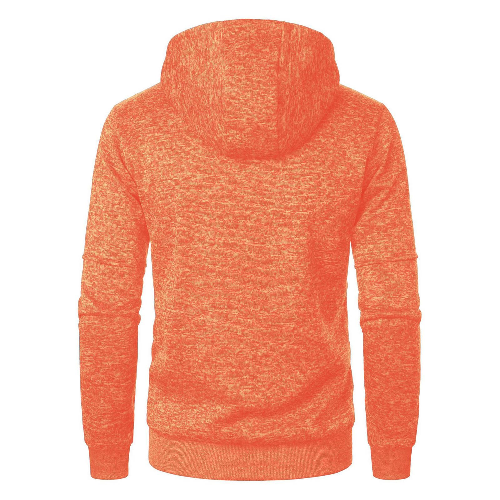 Sweatjacke Herren Kapuzenjacke Hoodie Weich Sweatshirtjacke mit Reißverschluss Lässig Sweatshirt Streetwear Bequeme Trainingsjacke Casual Übergangsjacke Winter Kapuzenpullover Einfarbig Mantel