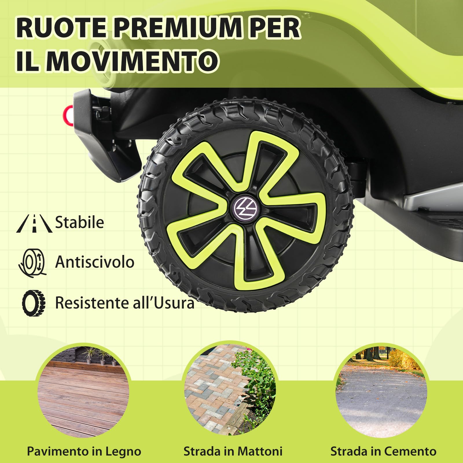 COSTWAY Volkswagen 3 in 1 Macchina Cavalcabile a Spinta per Bambini, Auto a Spinta con Maniglione Regolabile Parasole e Musica, Ideale per Bambini 1-3 Anni