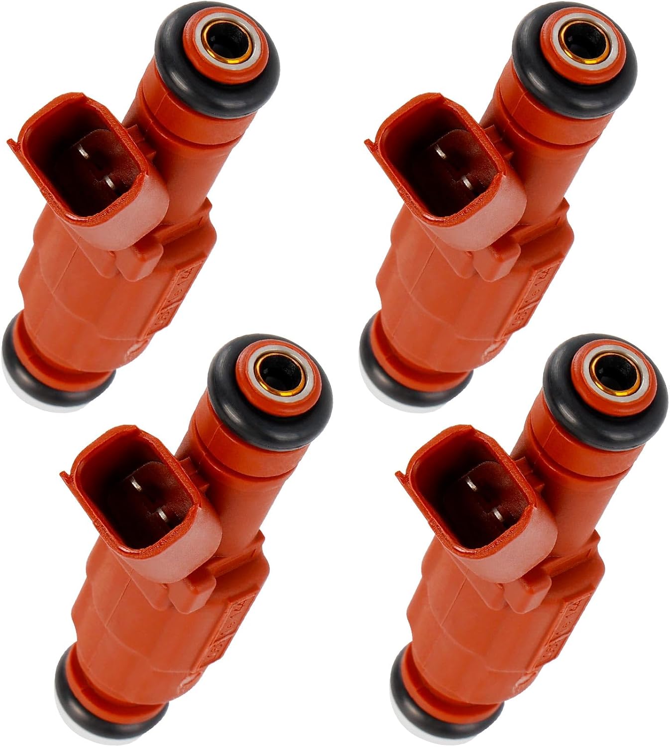 35310-2E000 Fuel Injector Set of 6 Compatible with Hyundai Elantra Kona Veloster 2011-2022 Kia Soul Forte 2012-2021 1.8L & 2.0L 12 Holes Replace# 842-12375 FJ1182