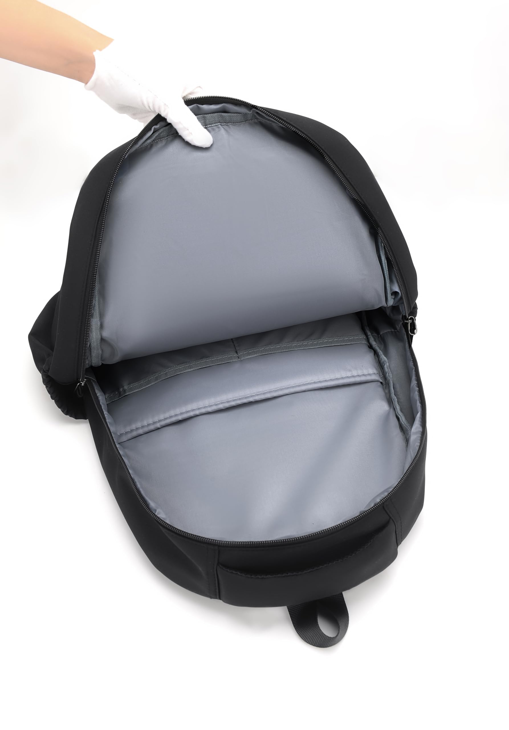 Zaino casual impermeabile – Zaino da viaggio leggero con scomparto per laptop e design multi-tasca