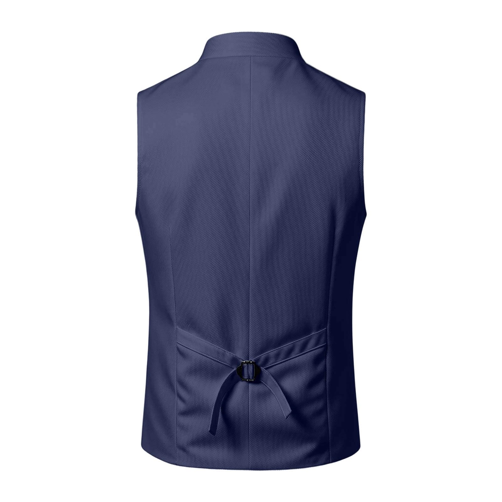 Gilet tradizionale da uomo per Oktoberfest, con colletto alto, elegante gilet da lavoro, gilet vintage, senza maniche, elegante per Oktoberfest, matrimonio, musica