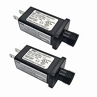 Vista 9 de Controlador LED de 4.5 V, transformador LED clase 2, fuente de alimentación IP44 impermeable de bajo voltaje, enchufe de EE. UU. para luz