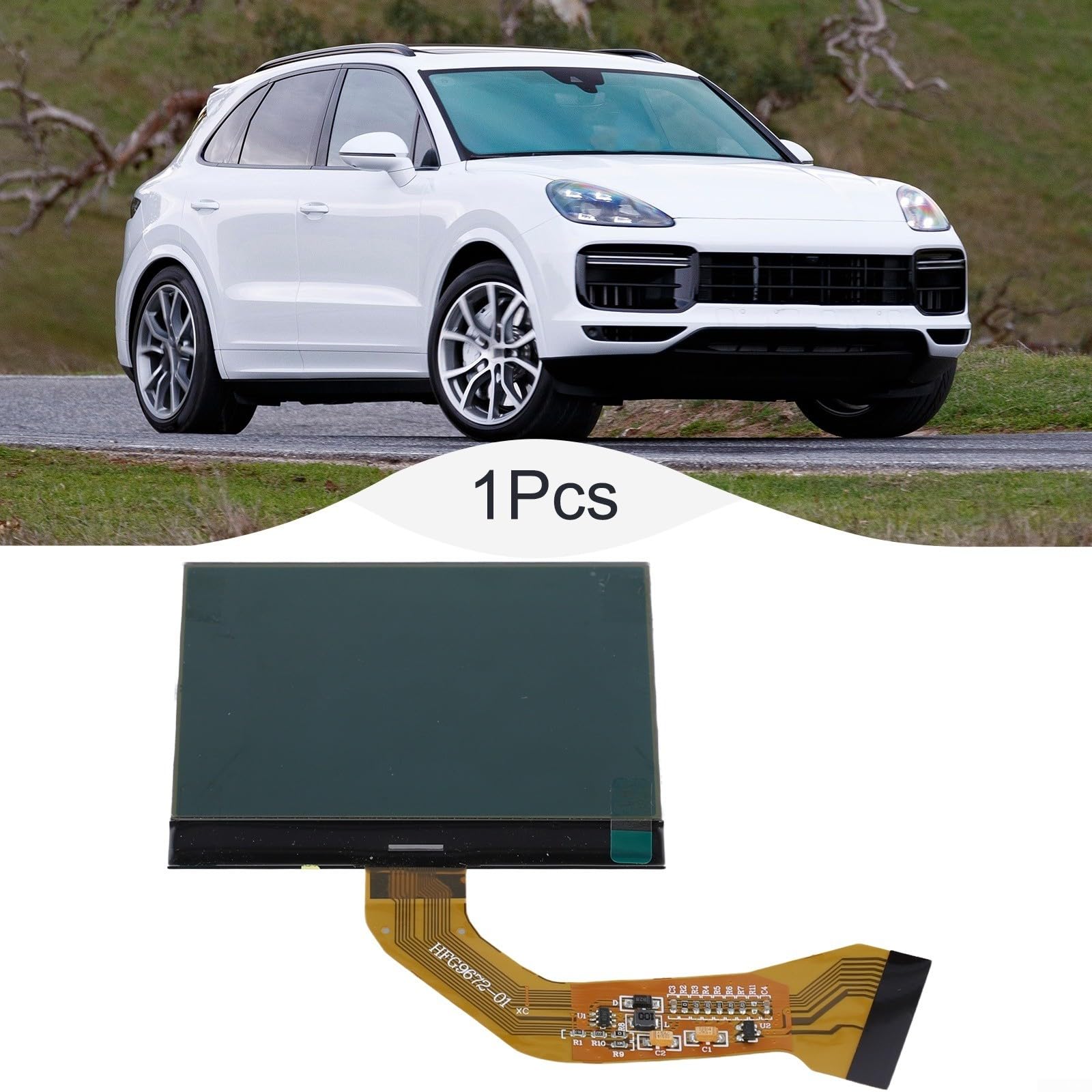 Pantalla LCD para salpicadero y para Cayenne 955 957 Instrument Cluster Display Unit 2003-2010 Negro