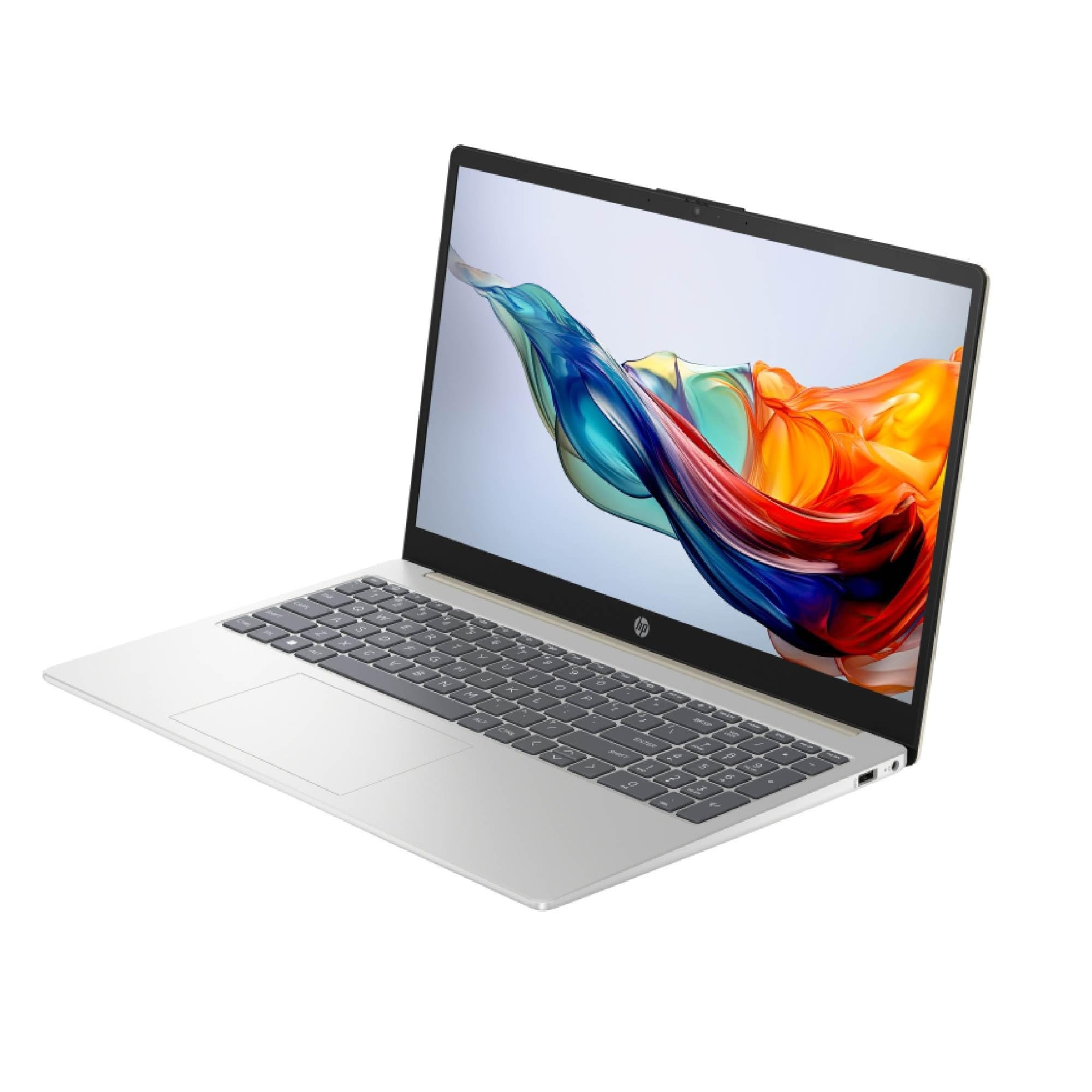 HP 15-fc0013sf Ordinateur Portable 15,6" FHD IPS, PC Portable (AMD Ryzen 7-7730U, RAM 16 Go, SSD 1024 Go, AMD Radeon Graphics, Windows 11), Laptop Argent, Clavier AZERTY