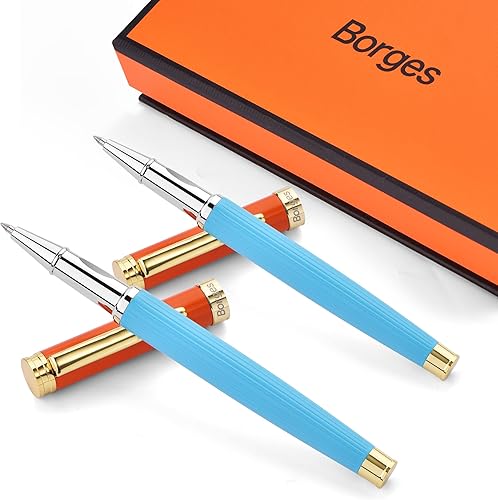 Miniatura 5 de Borges Regalos de negocios, bolígrafos de firma de alta gama, hermosos juegos de regalo, bolígrafos de firma de escritura suave, lo mejor para