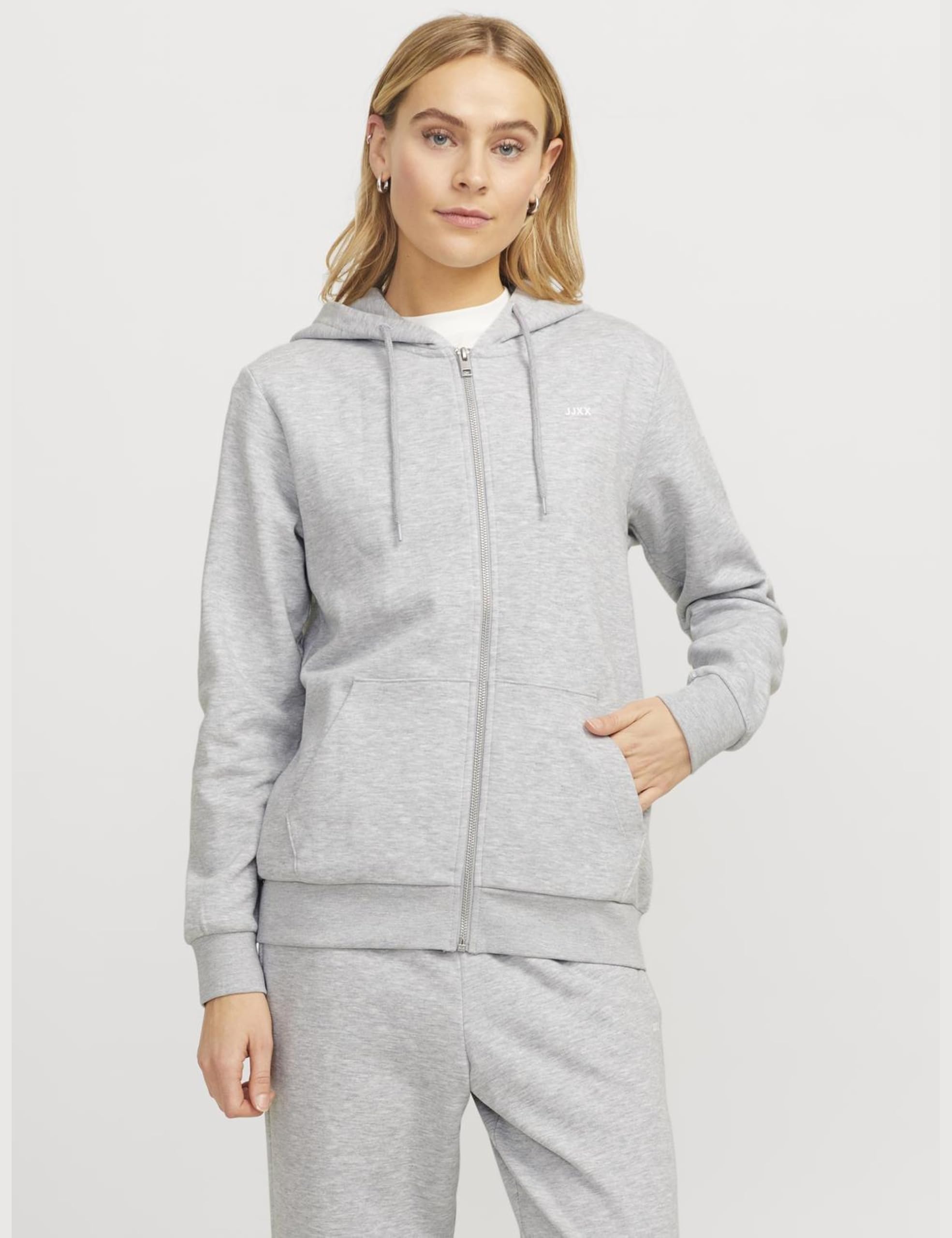 JJXX bluza bluza Kobiety Jxabbie Rlx Ls Every Zip Hood Swt Noos