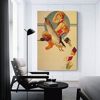 Amazon.co.jp: Norman Rockwell ノーマン・ロックウェル 絵画 ポスター