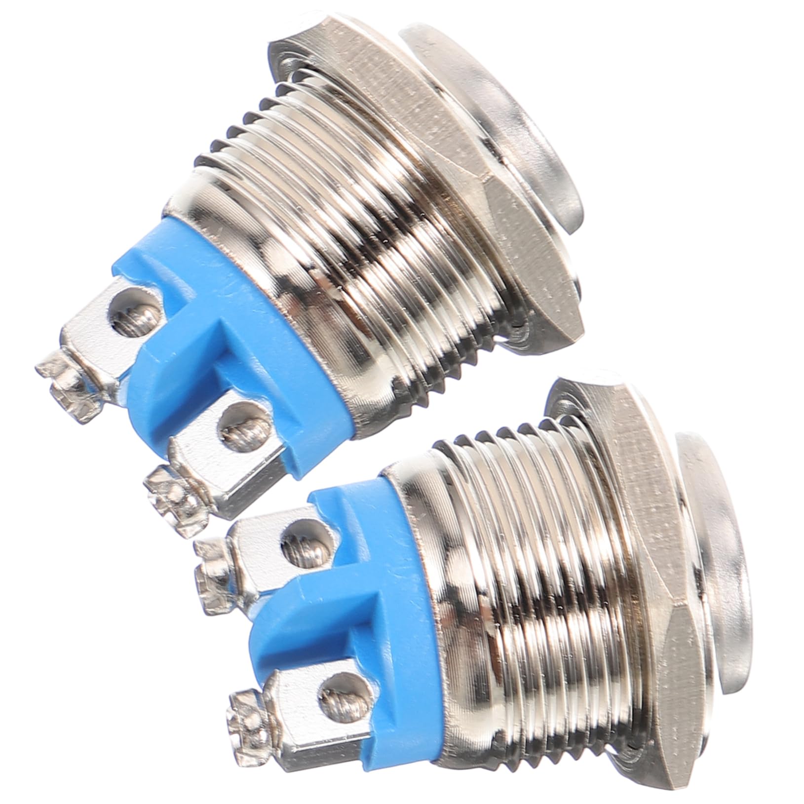 RajoNN 4 Pcs Bouton pour Sonnette Bouchons en Bois Fil de Sonnette de Porte Bouton Rond pour Carillon Bouton de Sonnerie de Sonnette de Porte à Réinitialisation Automatique Carillon Bouton