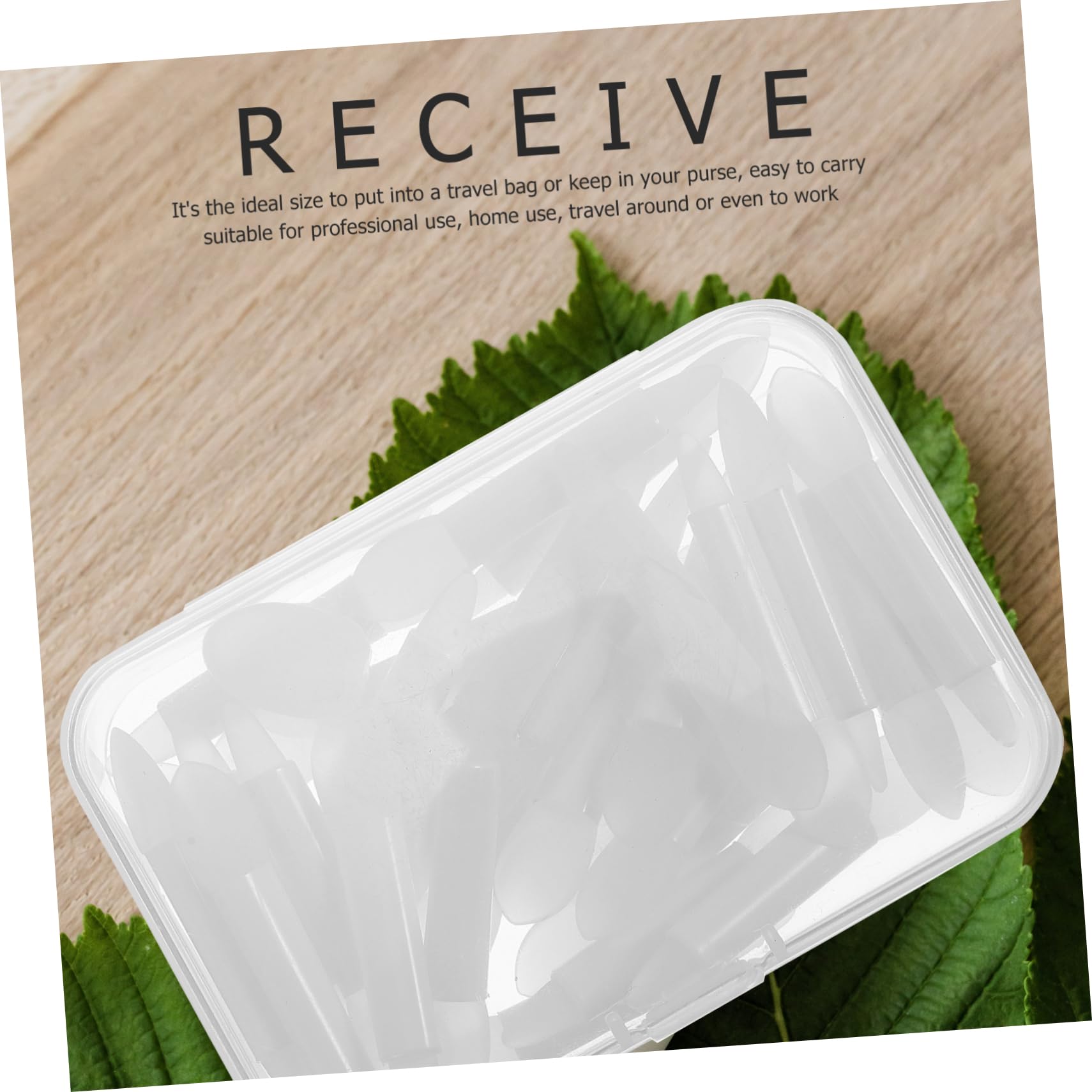 Mikinona Silicone Lip Brush Set 6pcs Mini Makeup Brushes Lipstick Applicator for Women