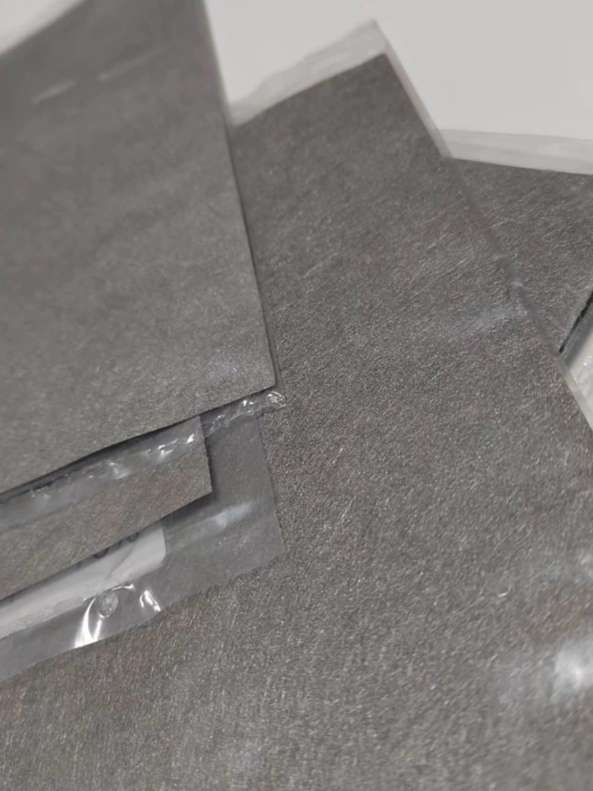 Filc z włókna 316L SUS, filc ze spiekanego metalu, 2 szt. do filtracji cieczy i gazów(10cmx10cmx5um)