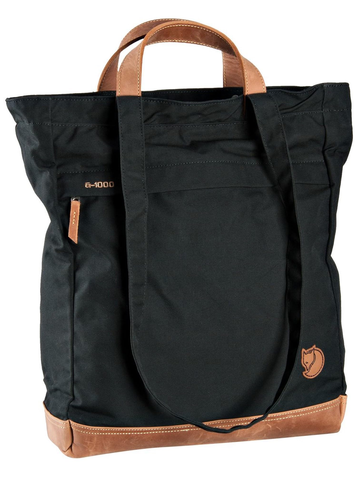 Fjällräven Torba Totepack No.2, 24229-550, czarna (Black), 14 x 33 x 42 cm, 16 litrów, jeden rozmiar