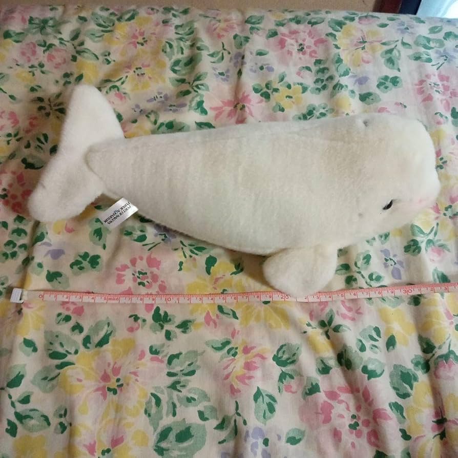 Amazon.co.jp: 極 シロイルカ ベルーガ ぬいぐるみ 名古屋港水族館