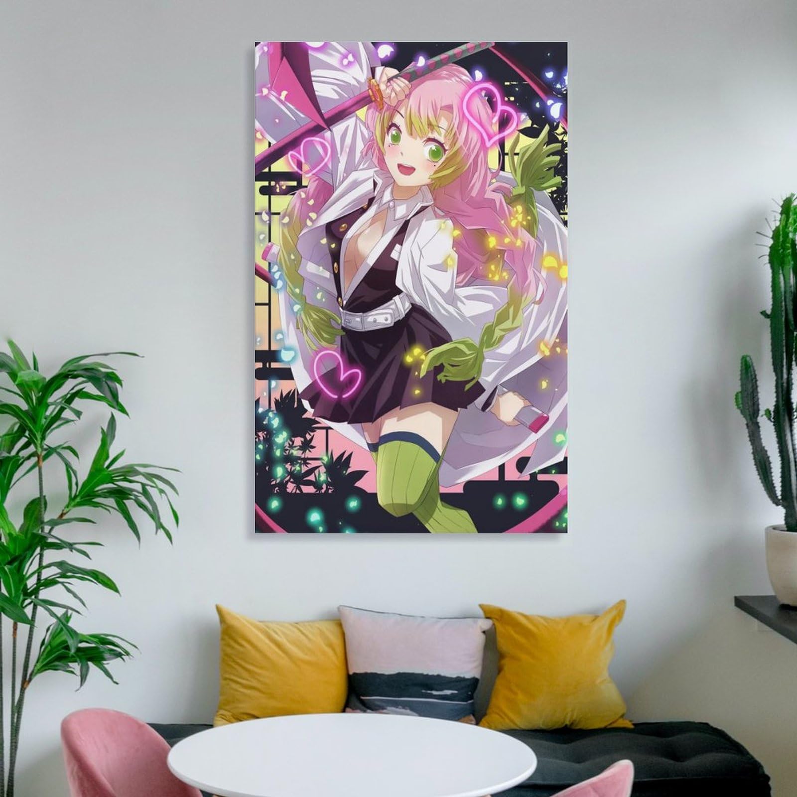 Amazon.co.jp: GENERIC 甘露寺蜜璃 鬼滅の刃 アニメポスター 1枚 装飾