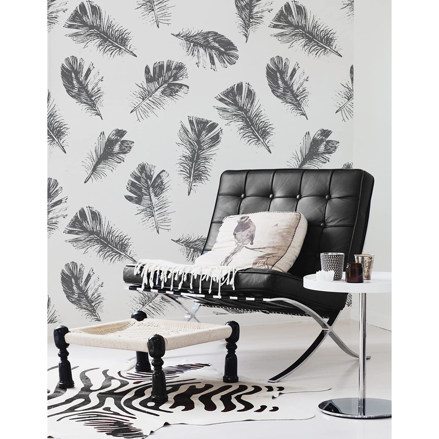 Papier peint meuble fées rétro Coloray 290x290 cm stickers muraux