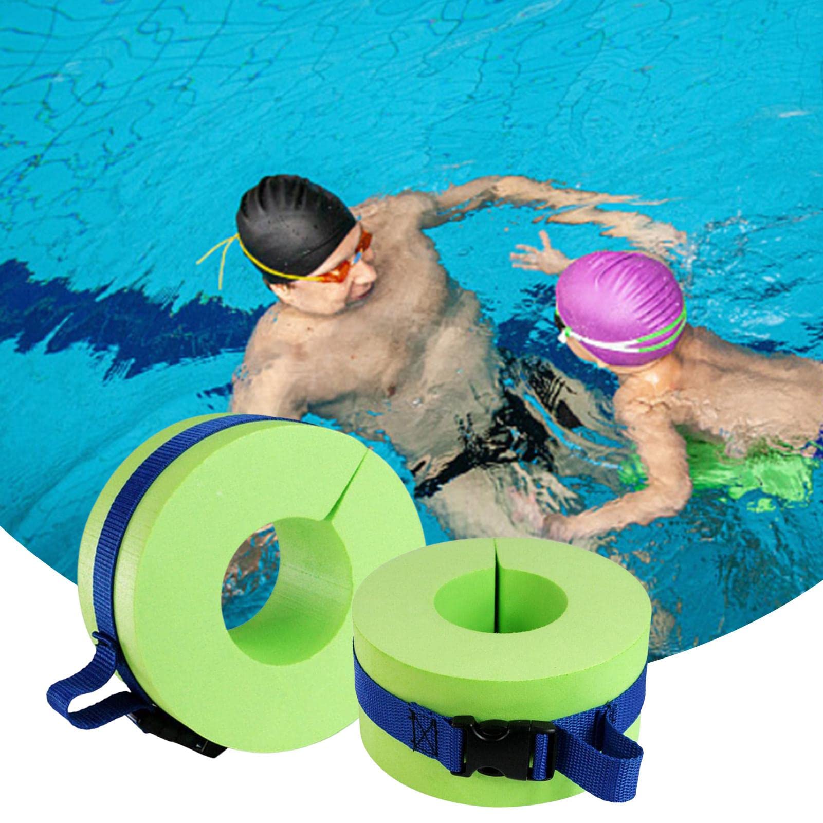 Fasce Per Caviglie Da Nuoto, Confezione Da 2 Fasce Da Polso In Schiuma Per Lacqua Anello Galleggiante Per Aerobica 90134727