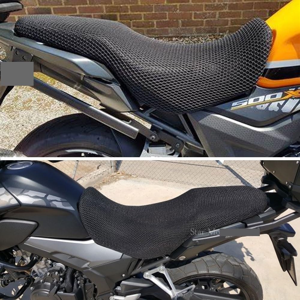 Housse De Selle De Moto En Nylon Pour Honda CB500X - Respirante, Anti-pluie, Anti-chaleur - Protection Et Confort
