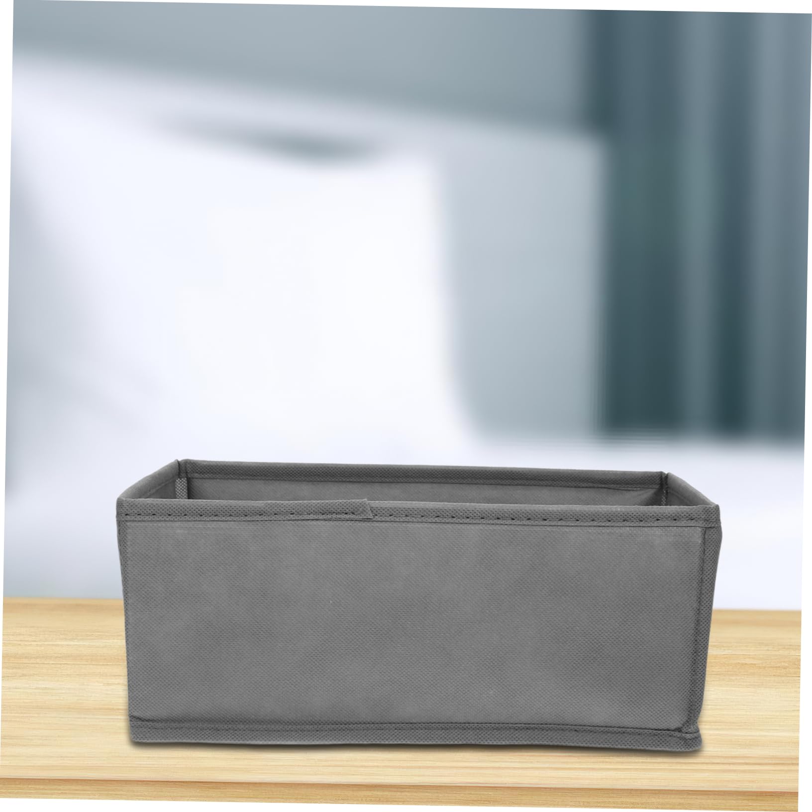 Mipcase 6 Organizadores de Ropa Interior para Cajón, Compartimentos Individuales y Diseño sin Tapa, para Cajones, Cómodas y Armarios