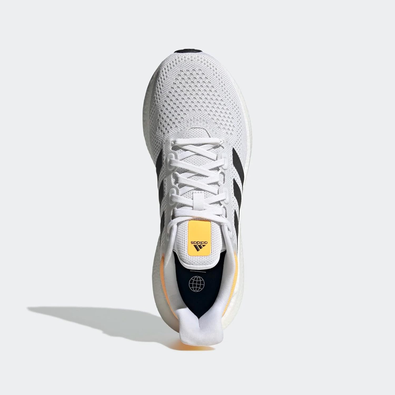 adidas Pureboost Jet White/Black/Flash Orange 10 D (M)