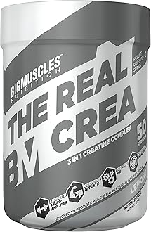 Bigmuscles NutritionReal Crea Micronized Flavoured Creatine Lemony [50 Servings, 150g]
