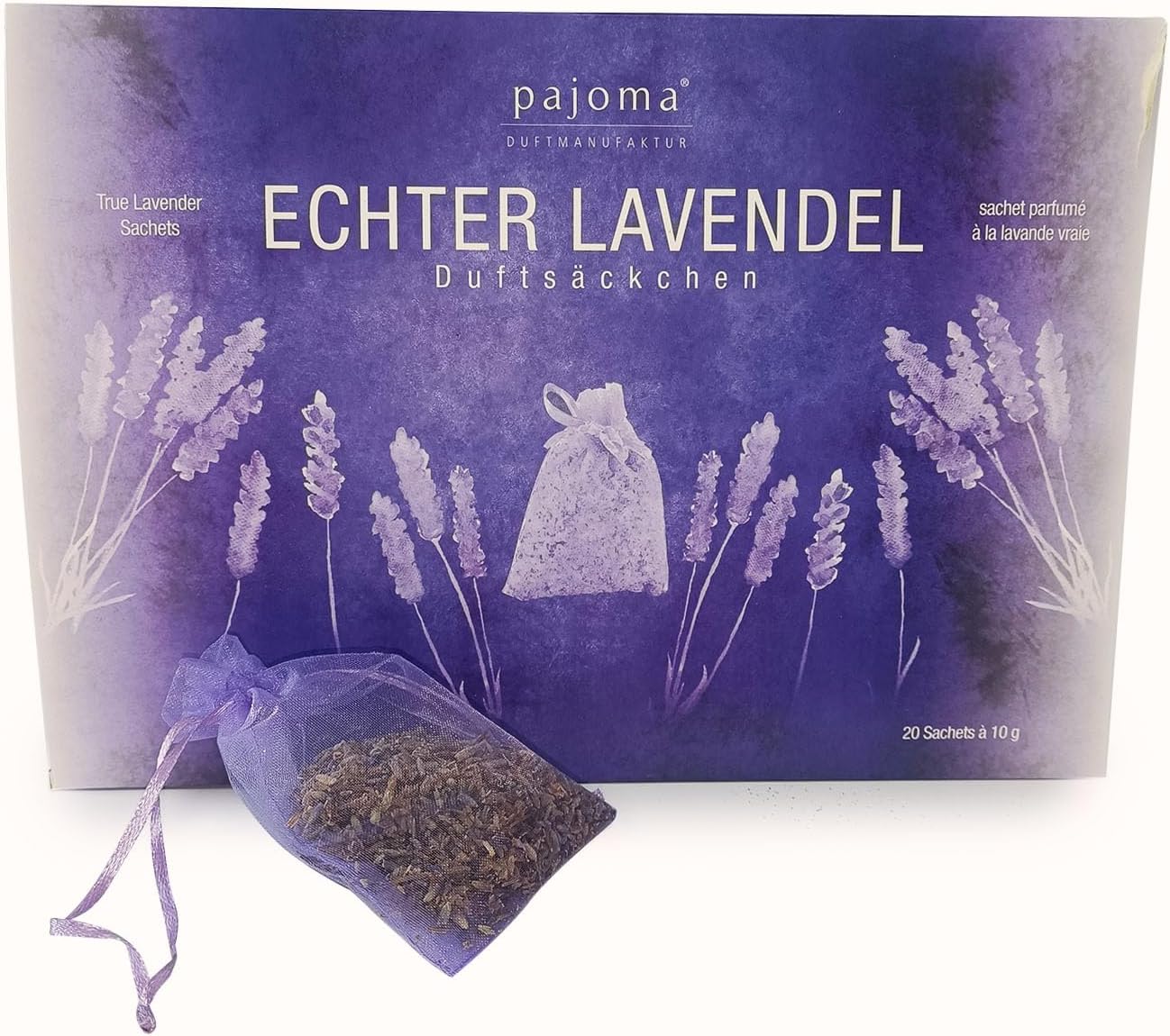 26 Lavendelsäckchen - Natürlicher Mottenschutz Für Kleiderschrank