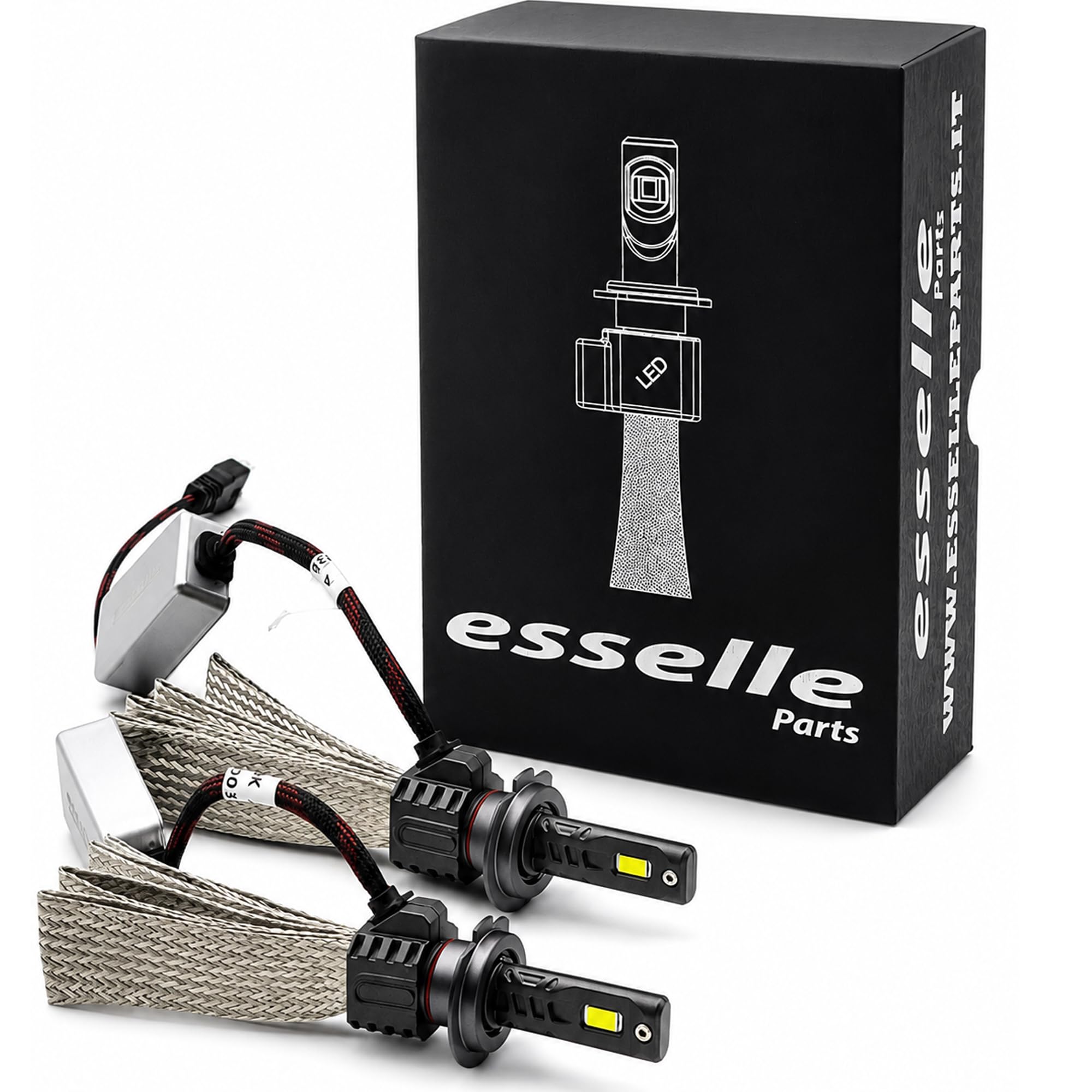 Kit Full LED H7 Canbus 6400 Lumen 6000K Bianco Ghiaccio Plug & Play