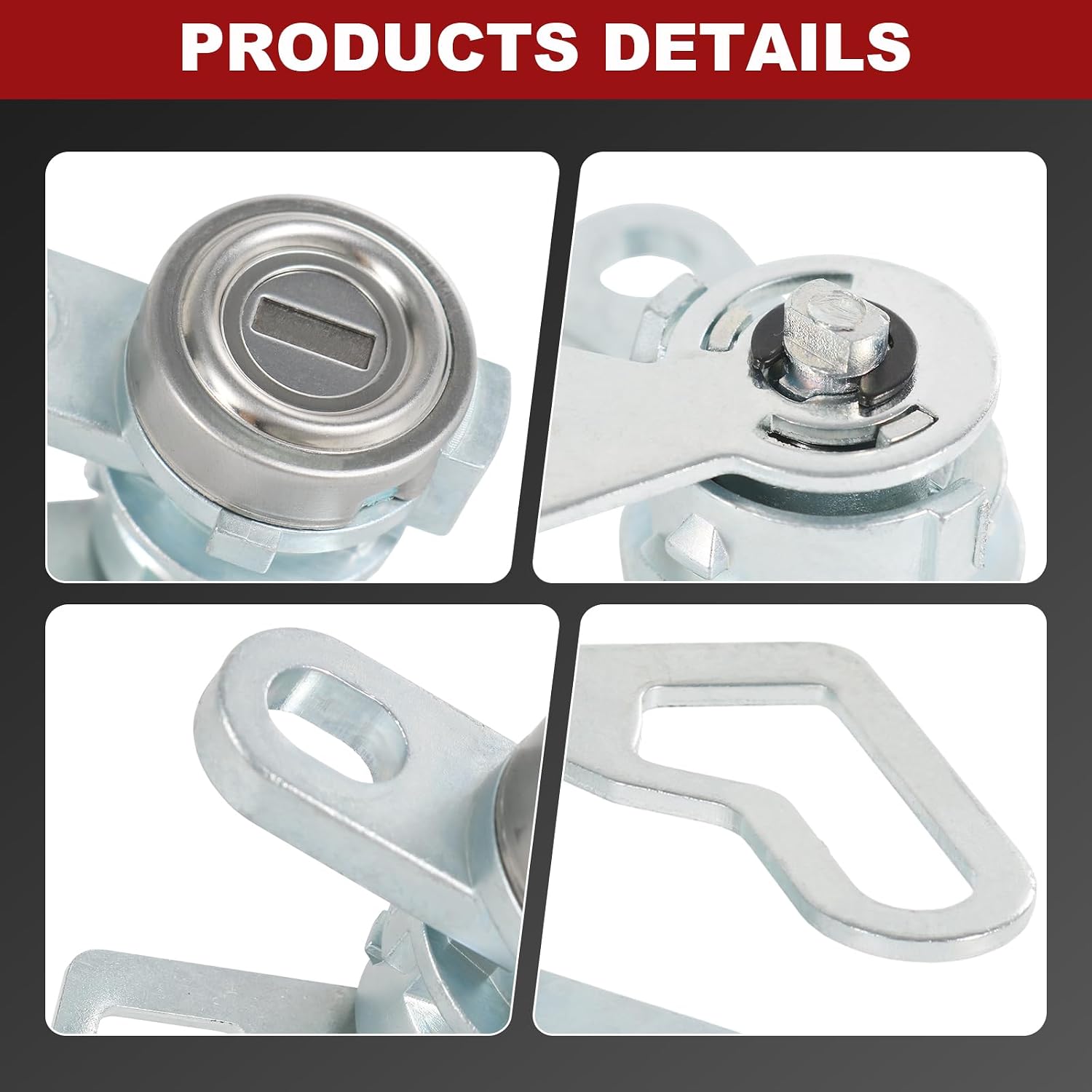 Tailgate Lock Cylinder and Keys K3477-EA800 Compatible with Nissan Frontier 2005-2021