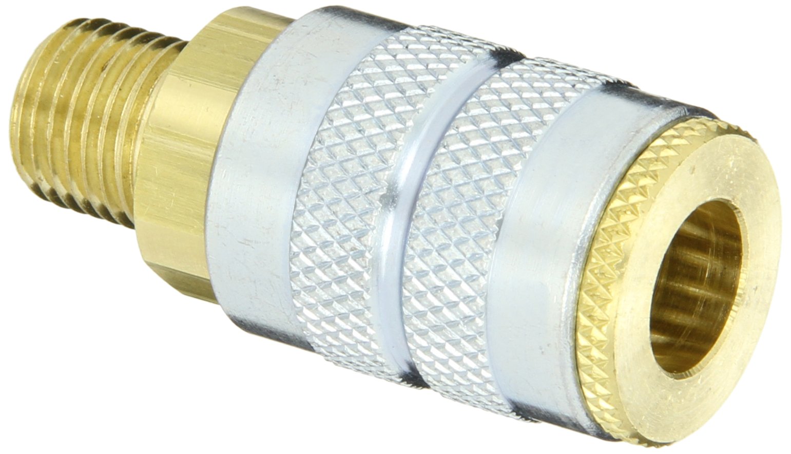 Dixon Valve 2FM2-B Brass Manual Industrial Interchange Pneumatic Fitting, Socket, 1/4