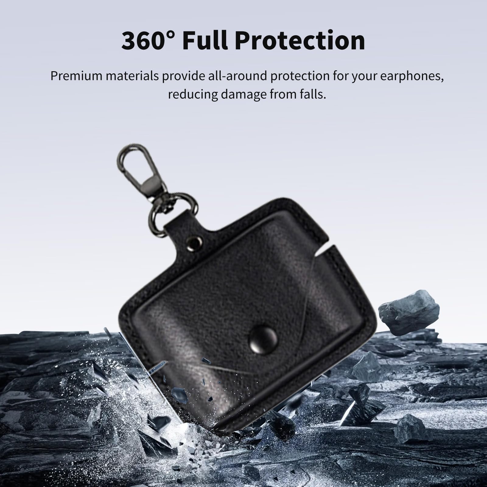 【美品】wf-1000xm6 ケース Amazon.com: for Sony WF-1000XM6 Case,Hard Leather Case Compatible