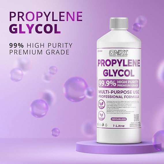 PROPYLENE GLYCOL 5Litre (PG) USP/EP Premium Grade 99.9% Pure (5000ml)