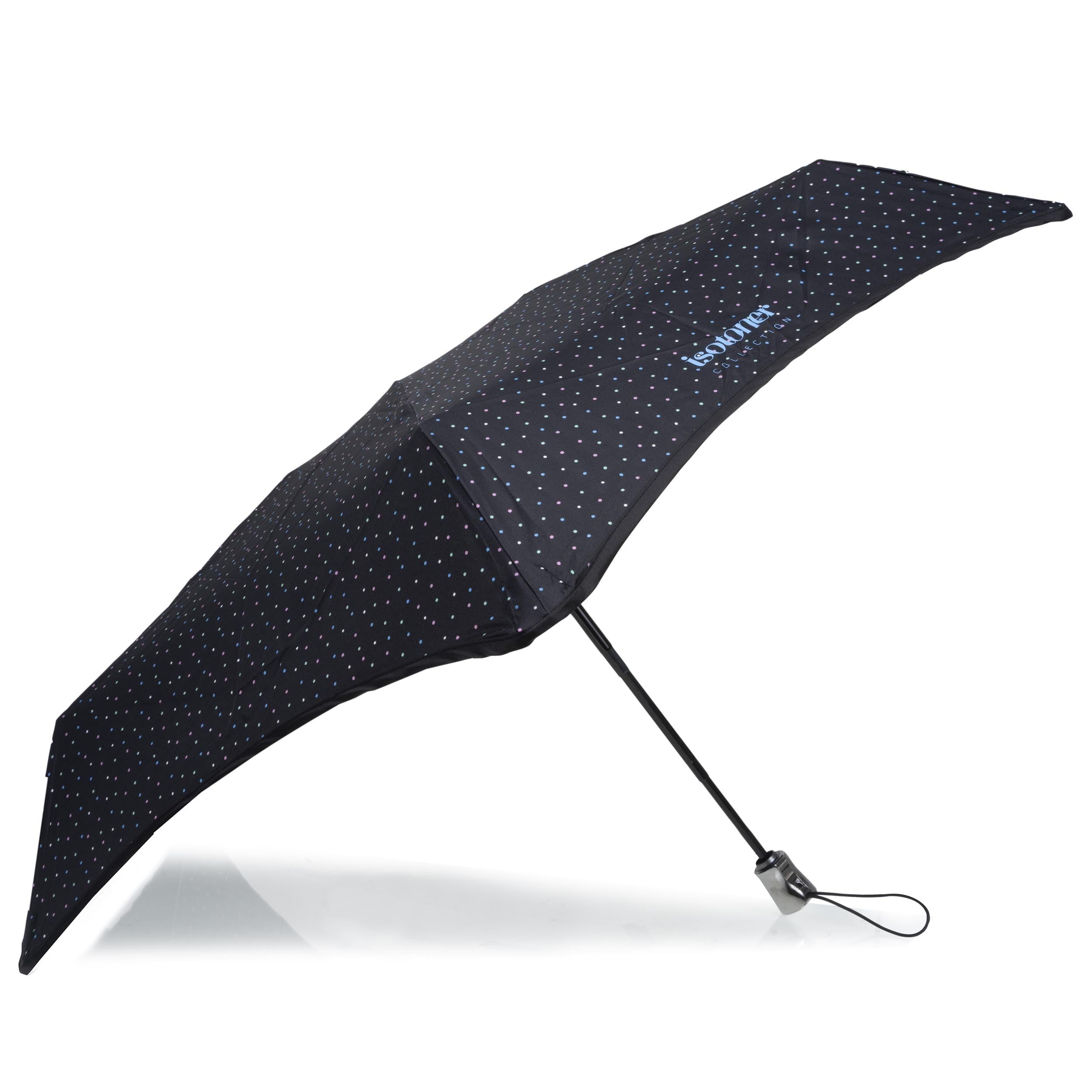 Isotoner Parapluie x-tra solide anti-retournement, ultra déperlant, ouverture/fermeture automatique,