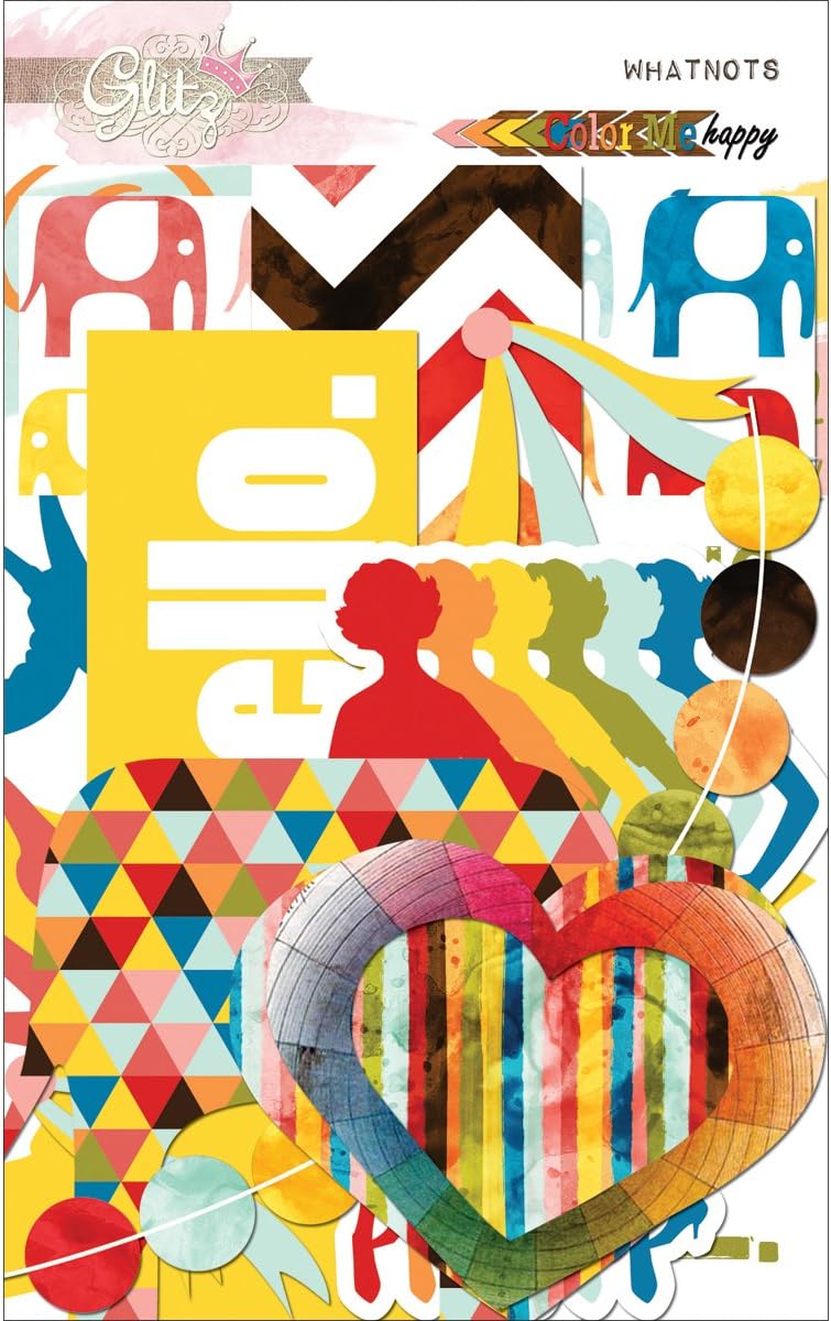 Glitz Design Color Me Happy Collection Whatnots Arts