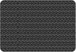 Induction Cooktop Mat Protector, Silicone Induction Stove Top Protector 30.8 * 20.5 * 0.02in, Reusable Antiscratch Electric Stove Burner Covers, Non Slip Antistrike Induction Cooktop Protector Black