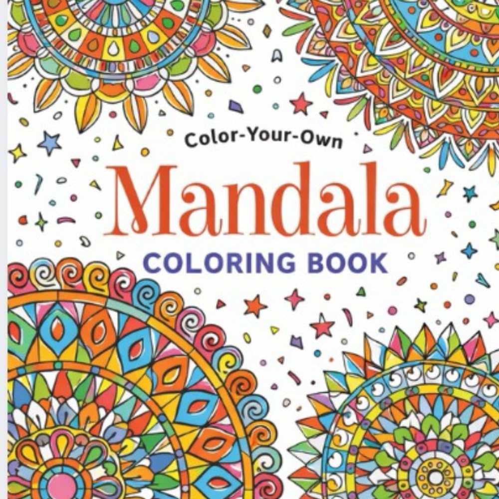Relaxing Mandala Coloring Book For Adults: Stress Relief & Mindfulness Designs for Calm and Creativity