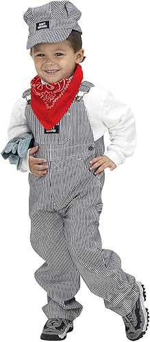 Aeromax Jr Traje de ingeniero de tren Traje Un solo color