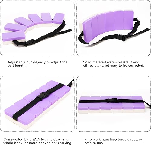 Miniatura 5 de UNAOIWN Juego de mancuernas de agua para ejercicio aeróbico acuático, equipo de pesas de agua, ayuda de entrenamiento para fitness acuático,