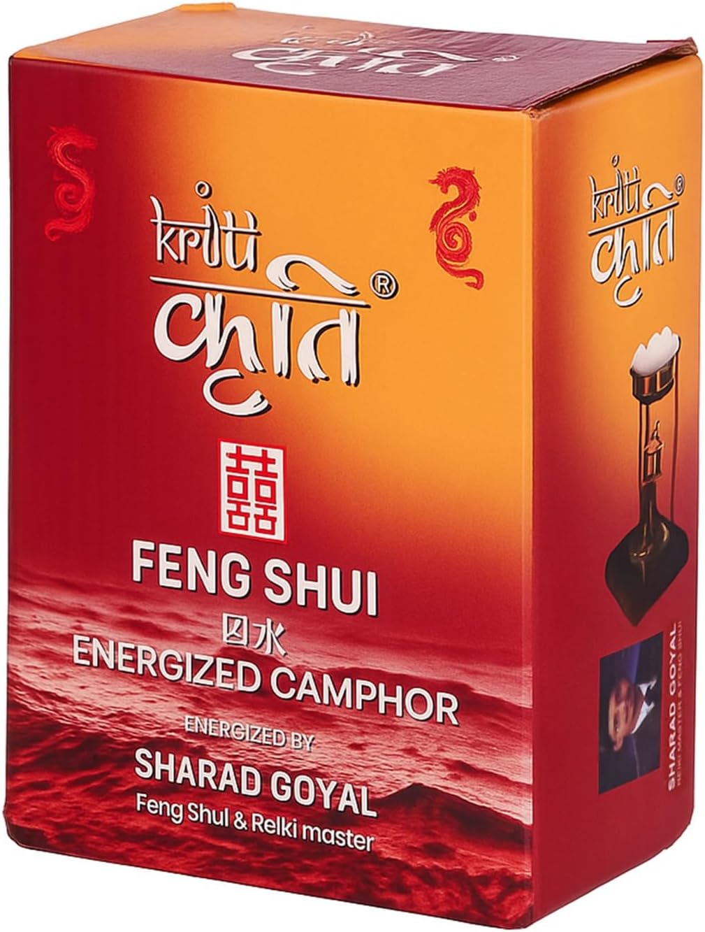 Kriti Creations Feng Shui Energised Camphor (500gms, White)