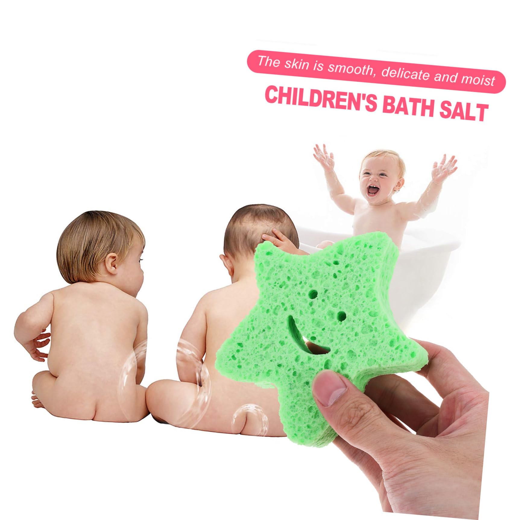 Healvian 3 Set Spugne Spugna Per Il Corpo Luffa Da Bagno Spugne Abrasive Per La Pulizia Giocattolo Da Bagno Spolverino Scrubber Corpo Spolverare Stucco Lavello Auto Green Spugna 6 Pezzi * 3