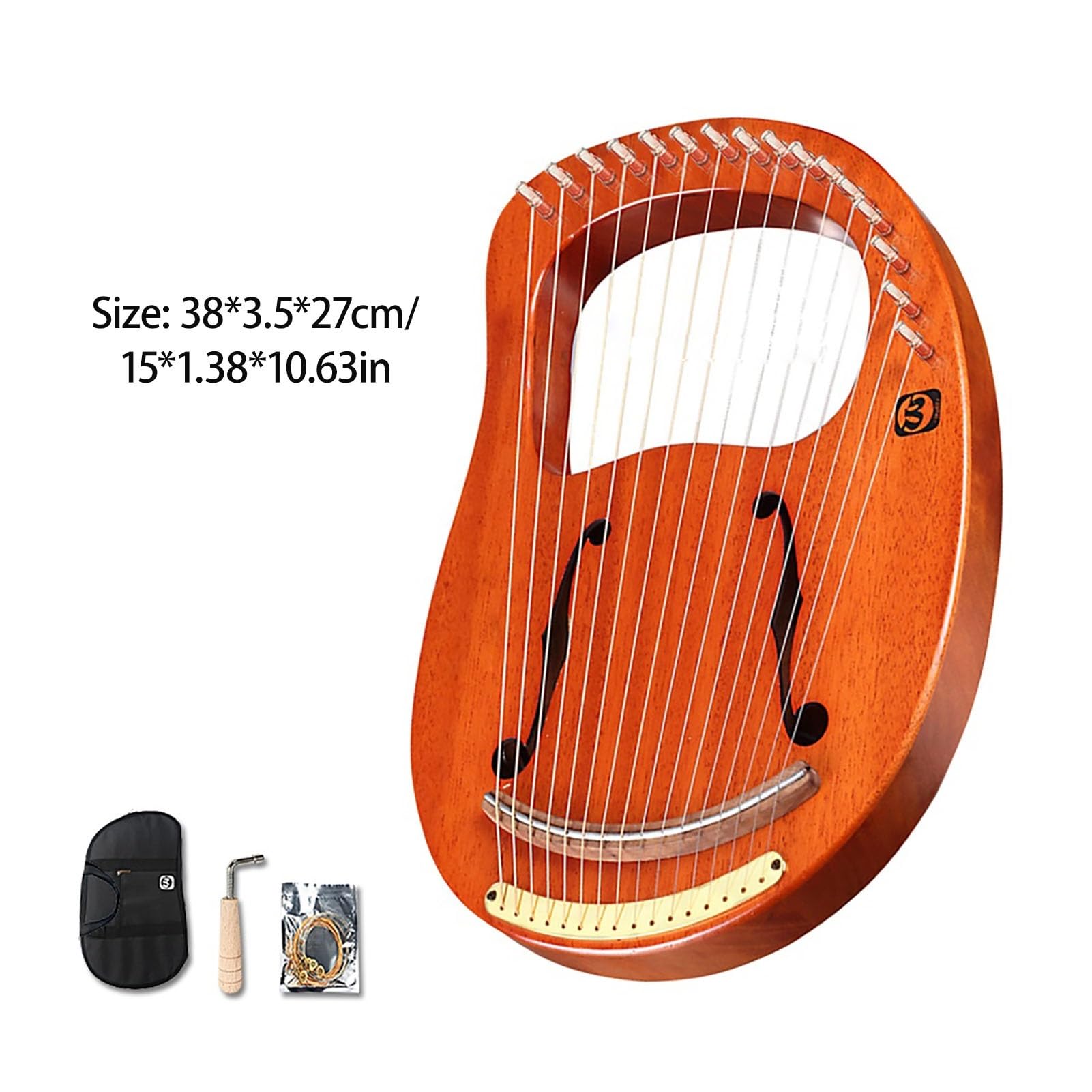 Amazon | BAMFY ライアーハープ 10弦、16弦 プロフェッショナル 楽器