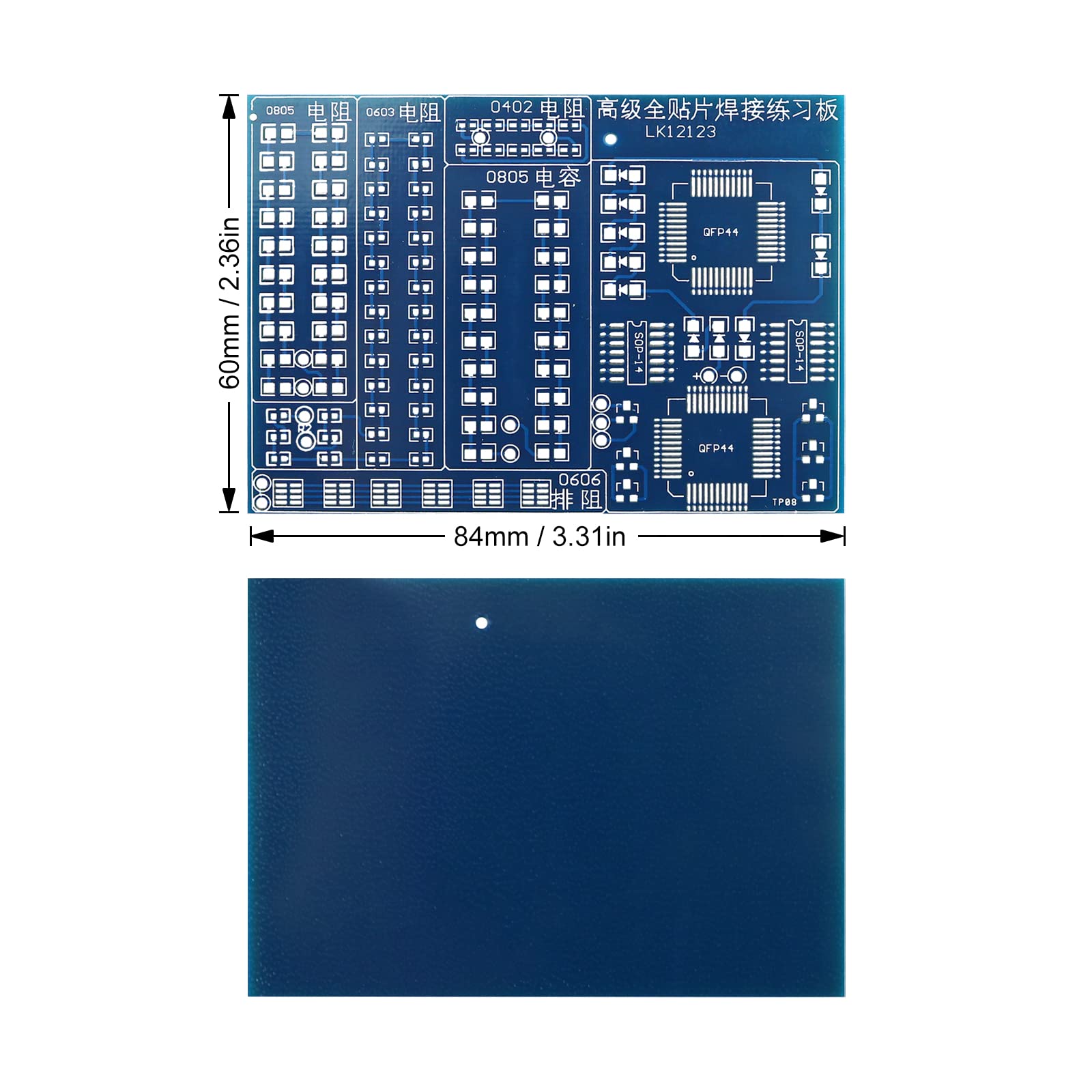 DIDODI Kit d'entraînement à la soudure 4 x 4 x 4 LED Cube lumineux coloré Kit électronique amusant et éducatif pour débutants, amateurs et étudiants apprennent à souder avec un superbe écran DIDODI Kit d'entraînement à la soudure 4 x 4 x 4 LED Cube lumineux coloré Kit électronique amusant et éducatif pour débutants, amateurs et étudiants apprennent à souder avec un superbe écran
