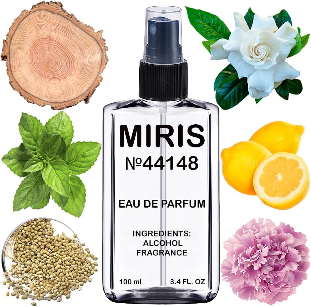 MIRIS No. 44148, Inspired by White Patchouli, Long-Lasting Eau de Parfum for Women, Spray 3.4 Fl Oz / 100 ml