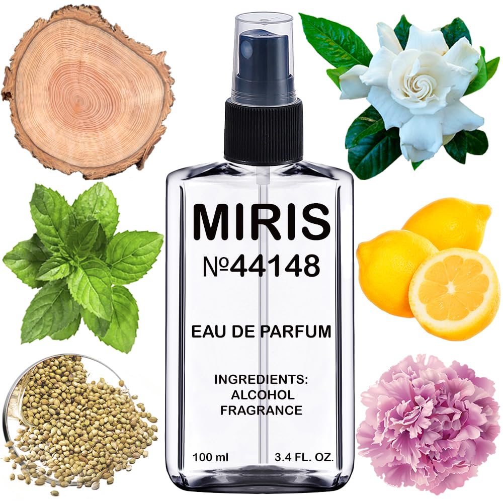 MIRIS No. 44148, Inspired by White Patchouli, Long-Lasting Eau de Parfum for Women, Spray 3.4 Fl Oz / 100 ml