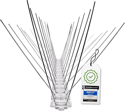 6 Stück Vogelabwehr Windräder - Reflektierender Vogelschreck Für Garten & Balkon