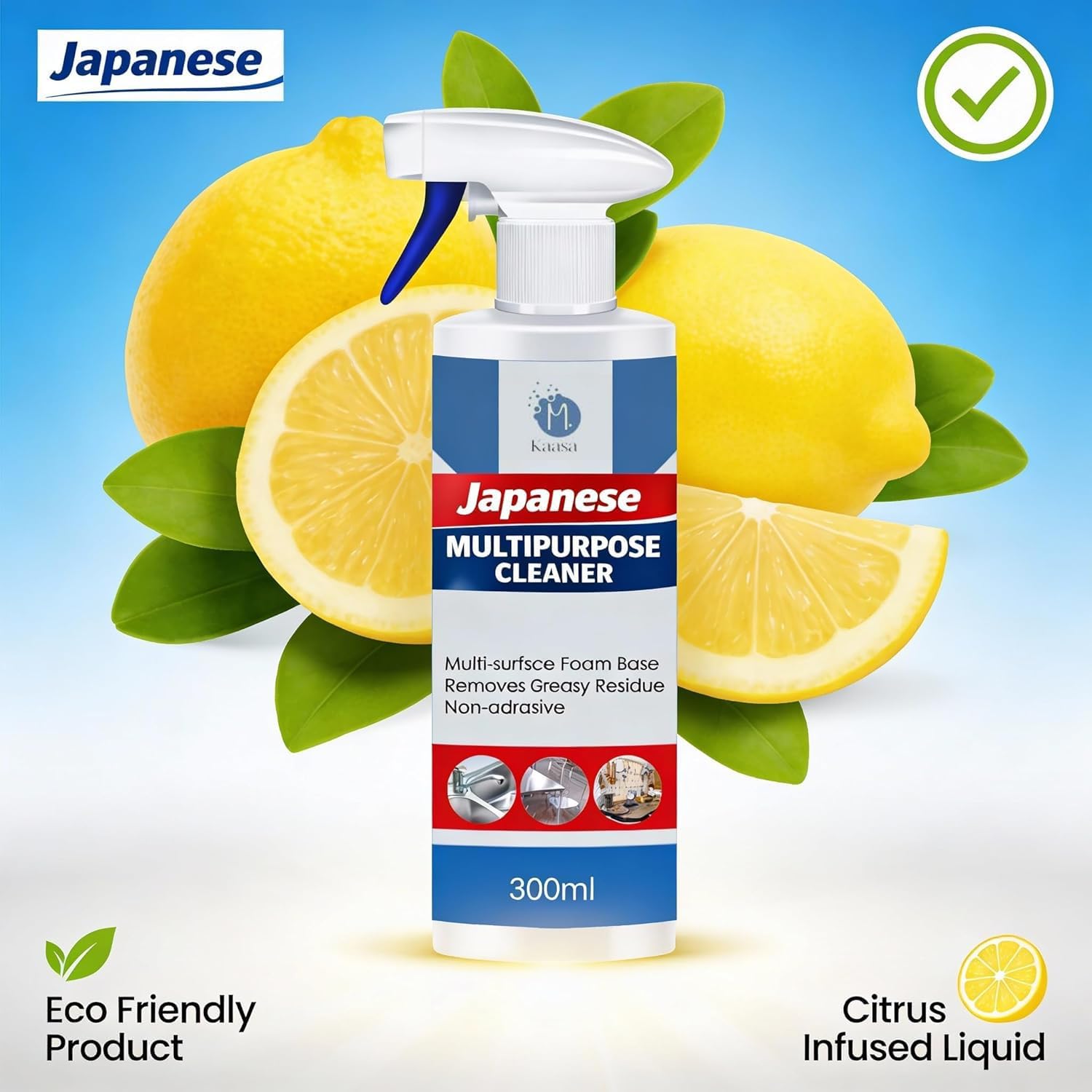 衛生日用品 Jun sasaki Japanese Multipurpose Cleaner Oxalic Stain Removal Spray for Tiles