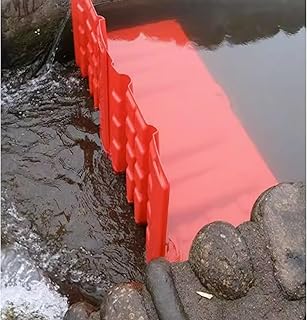 Medidas De Prevenção Das Inundações, Barragem De Porta Barreira Contra Inundações Barreira Contra Inundações O Nível Da Água Aumenta A Pressão Da Água Aumenta O Atrito Aumenta (Color : Red, Size : 4