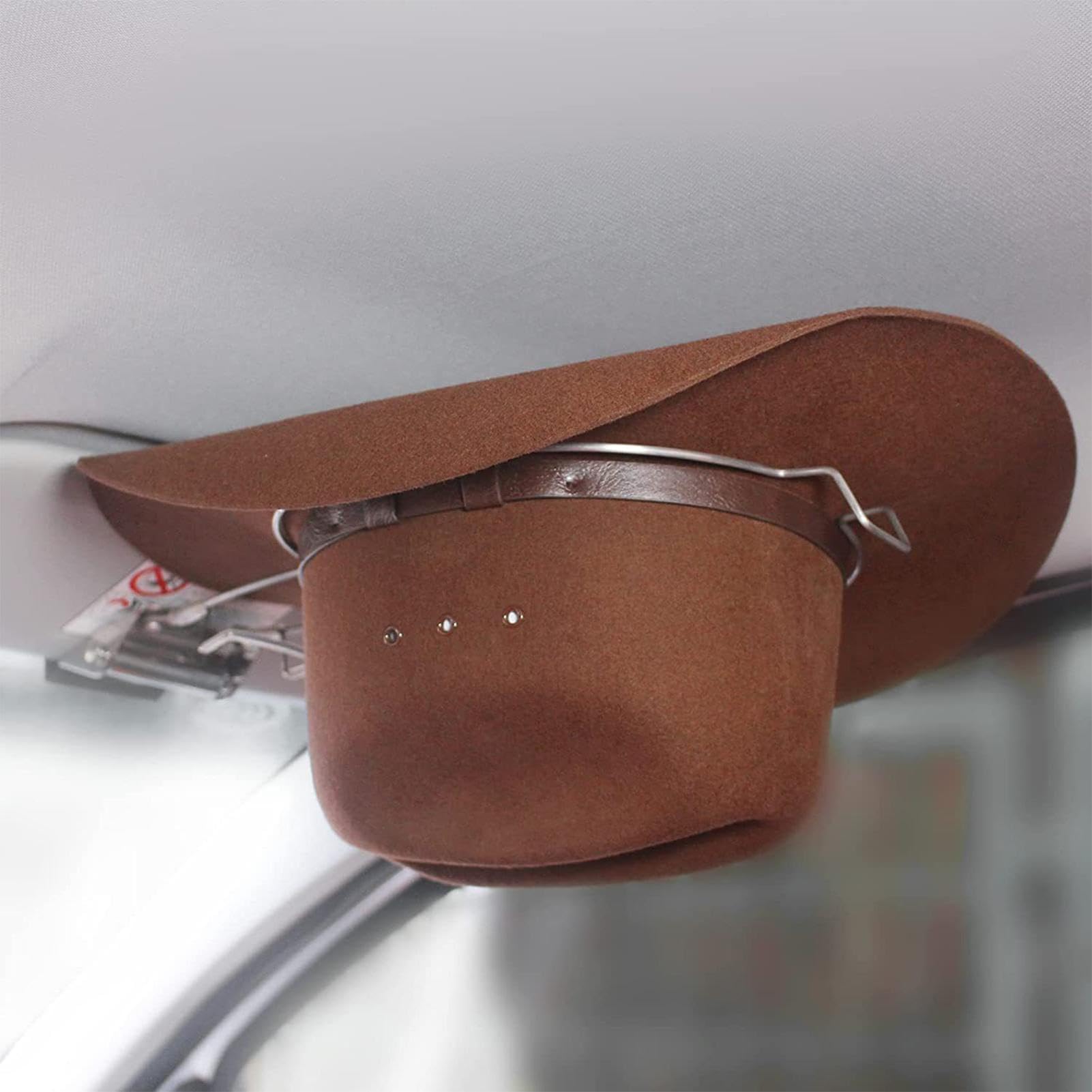 Porte-chapeau de cowboy de voiture - Support de chapeau de cowboy pour voiture - Support multifonction pour chapeau de cowboy - Pour siège de camion - Accessoires de voiture
