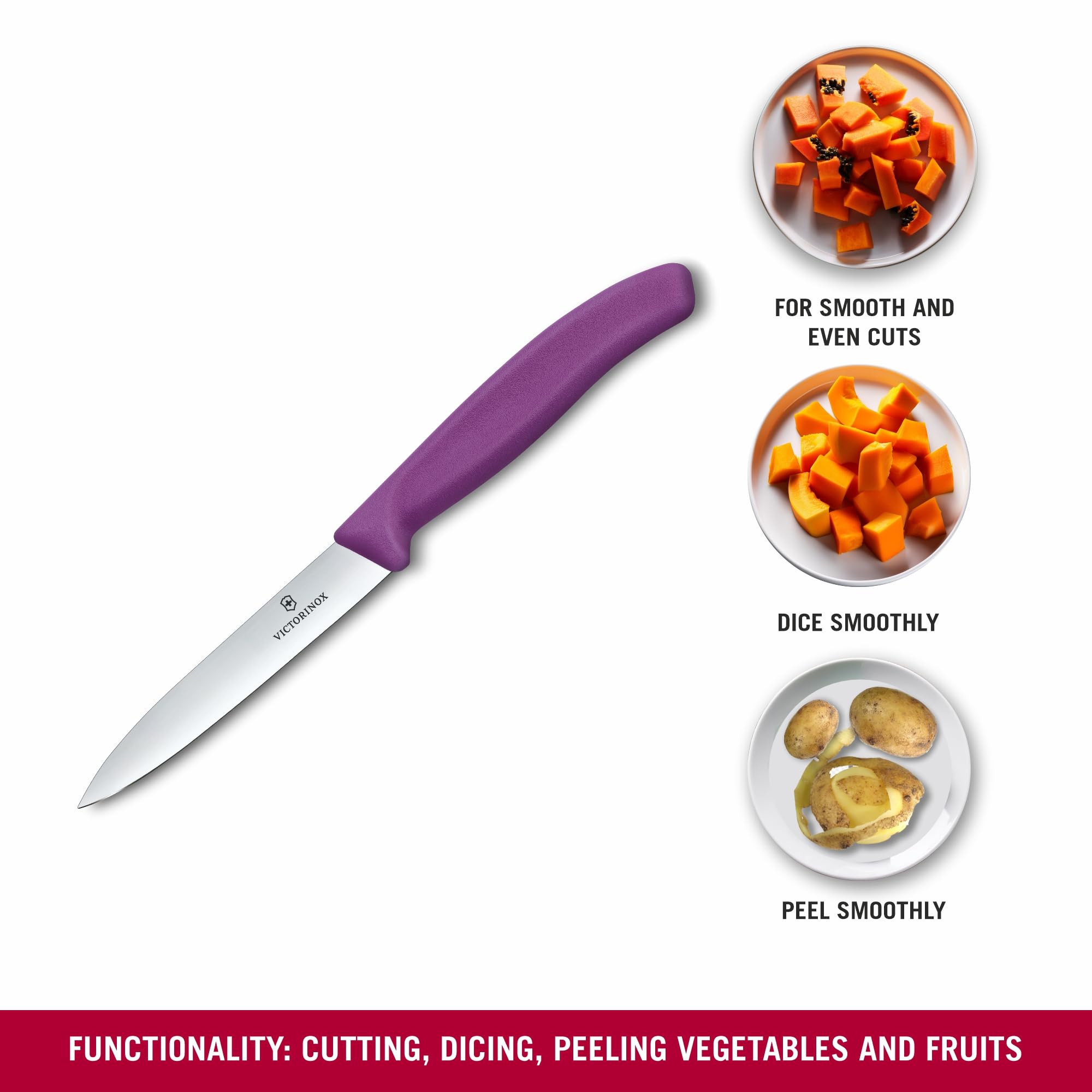 Amazon.com: Victorinox Swiss Classic 4 Inch Straight Edge Paring