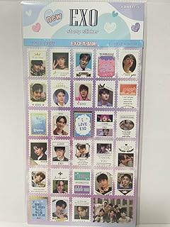 EXO グッズ スタンプステッカー stamp sticker メッセージカード付き (EXO) ST [並行輸入品]