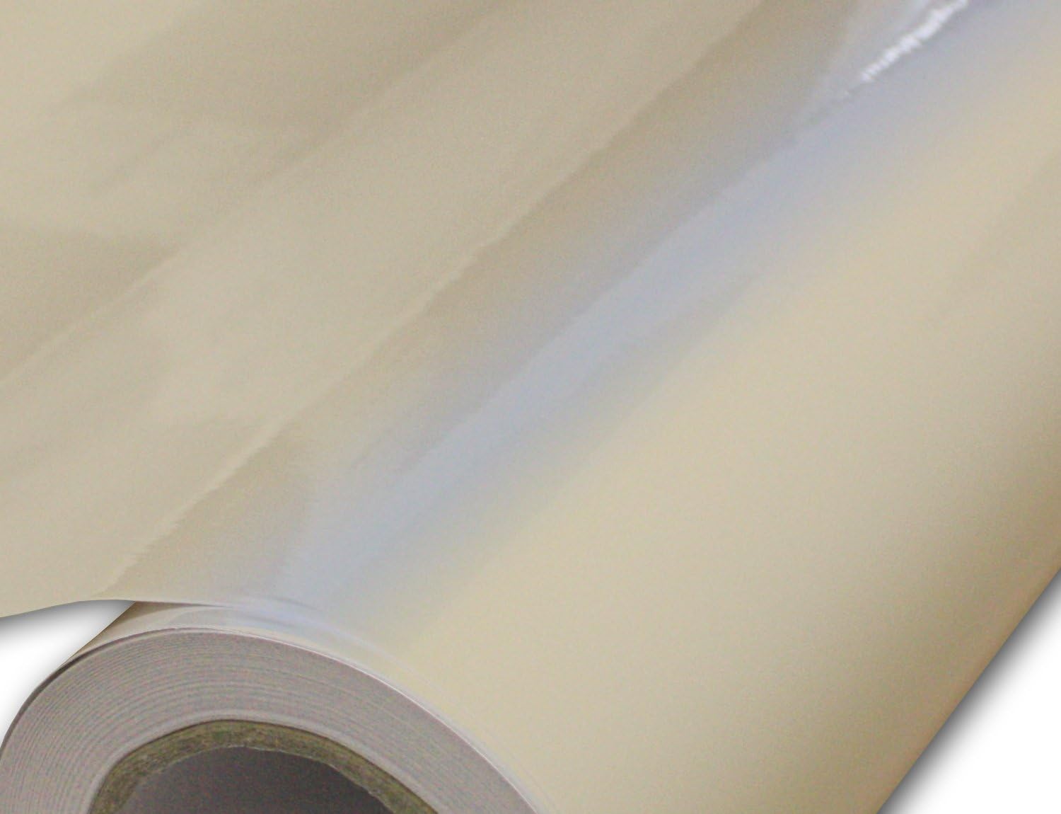 Gloss Pearl Ivory White Pearlescent Blue Vinyl Car Wrap 24-by-60-inch