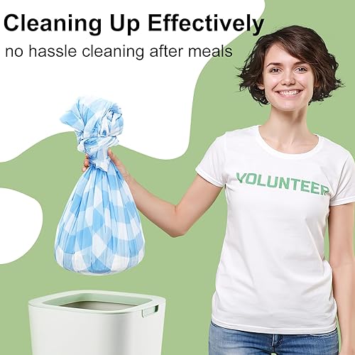 Vista 60 de misaya Paquete de 4 manteles desechables de búfalo, mantel de plástico impermeable de 54 x 108 pulgadas, manteles rectangulares a cuadros caqui