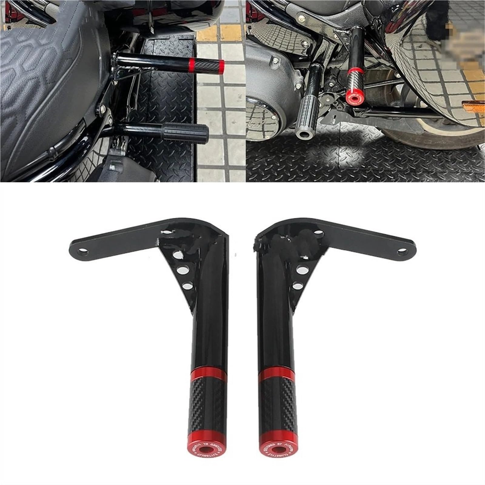 bloków zderzaka Pasuje do Harley Softail Low Rider ST 117 FXLRST przednia osłona silnika motocykla spadająca 2022-2024 Gmoli Motocyklowych